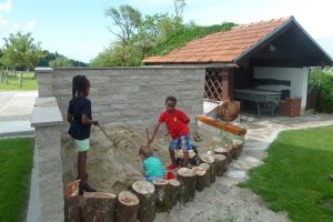 Bauernhof Oberdürnberg großer Spielplatz